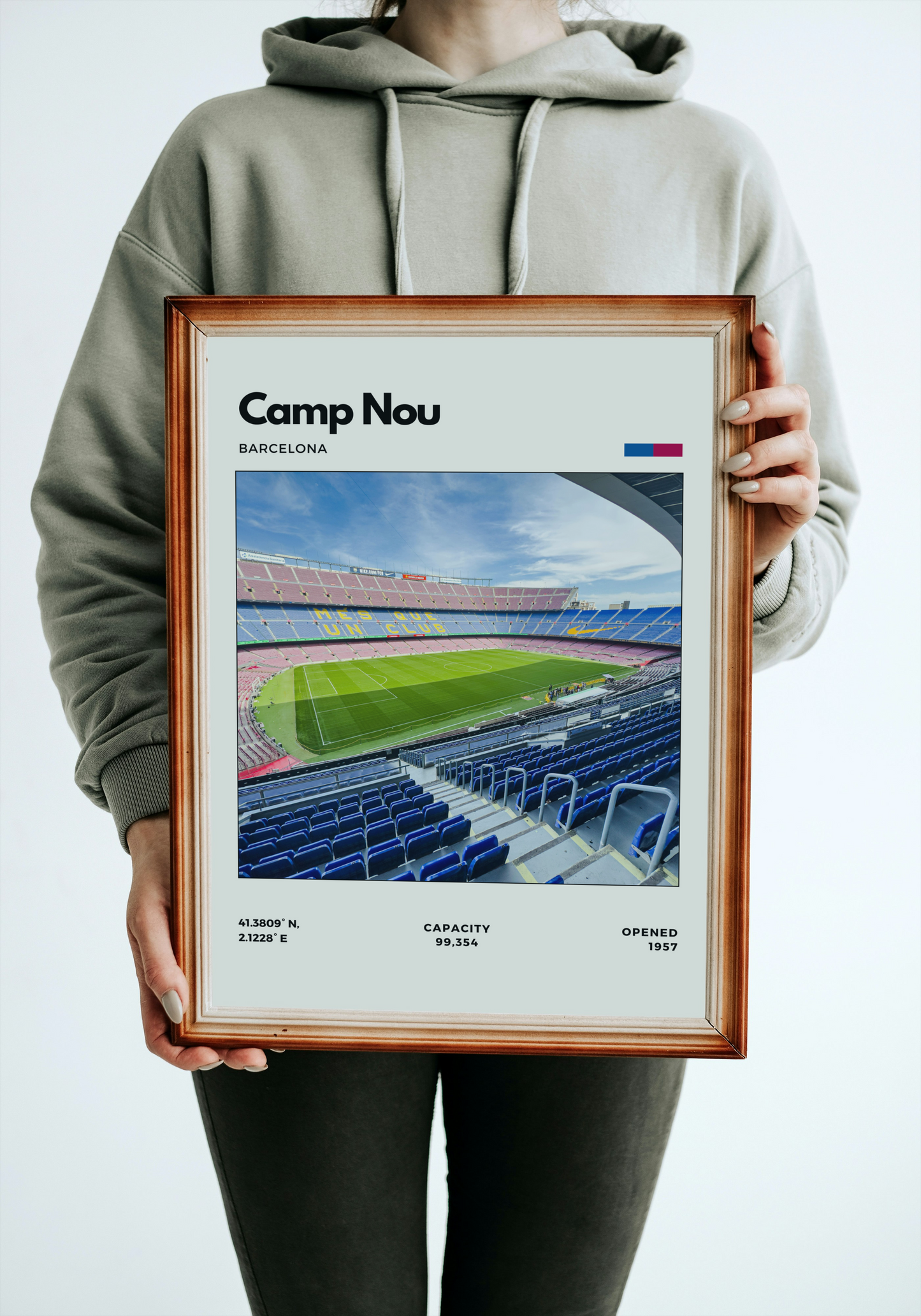 Camp Nou Stadium - Home of F.C Barcelona