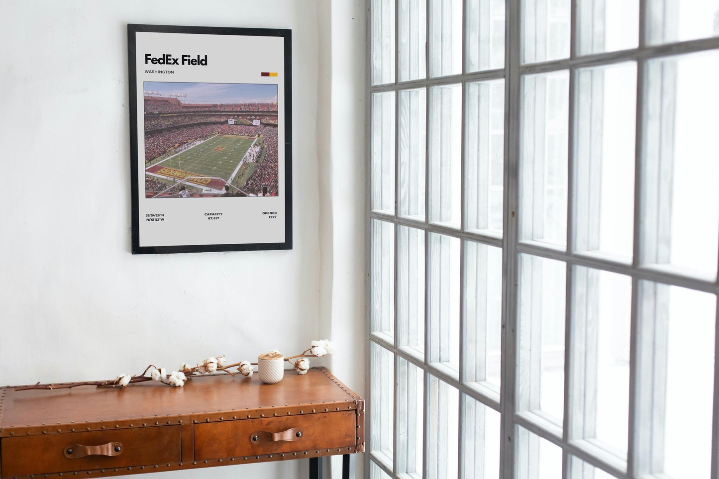 FedEx Field Poster - Home of Washington Commanders