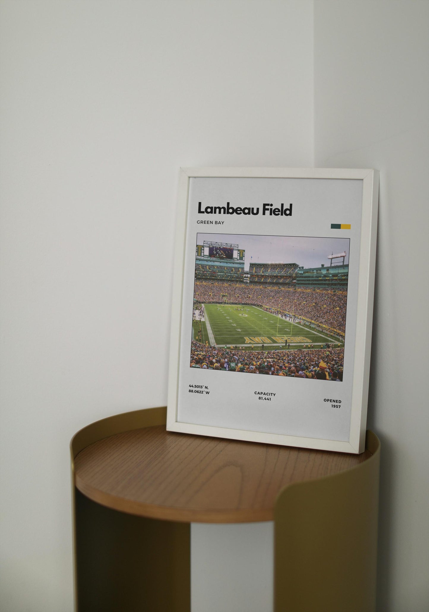 Lambeau Field Poster – Home of the Green Bay Packers