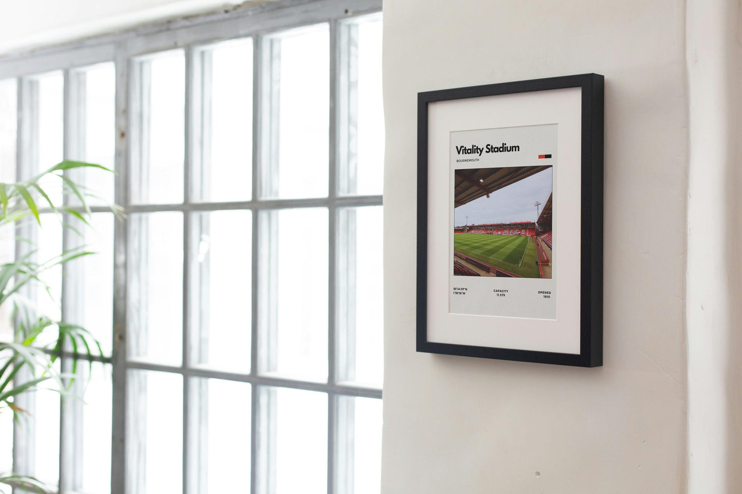 Vitality Stadium Poster - Home of Bournemouth Football Club