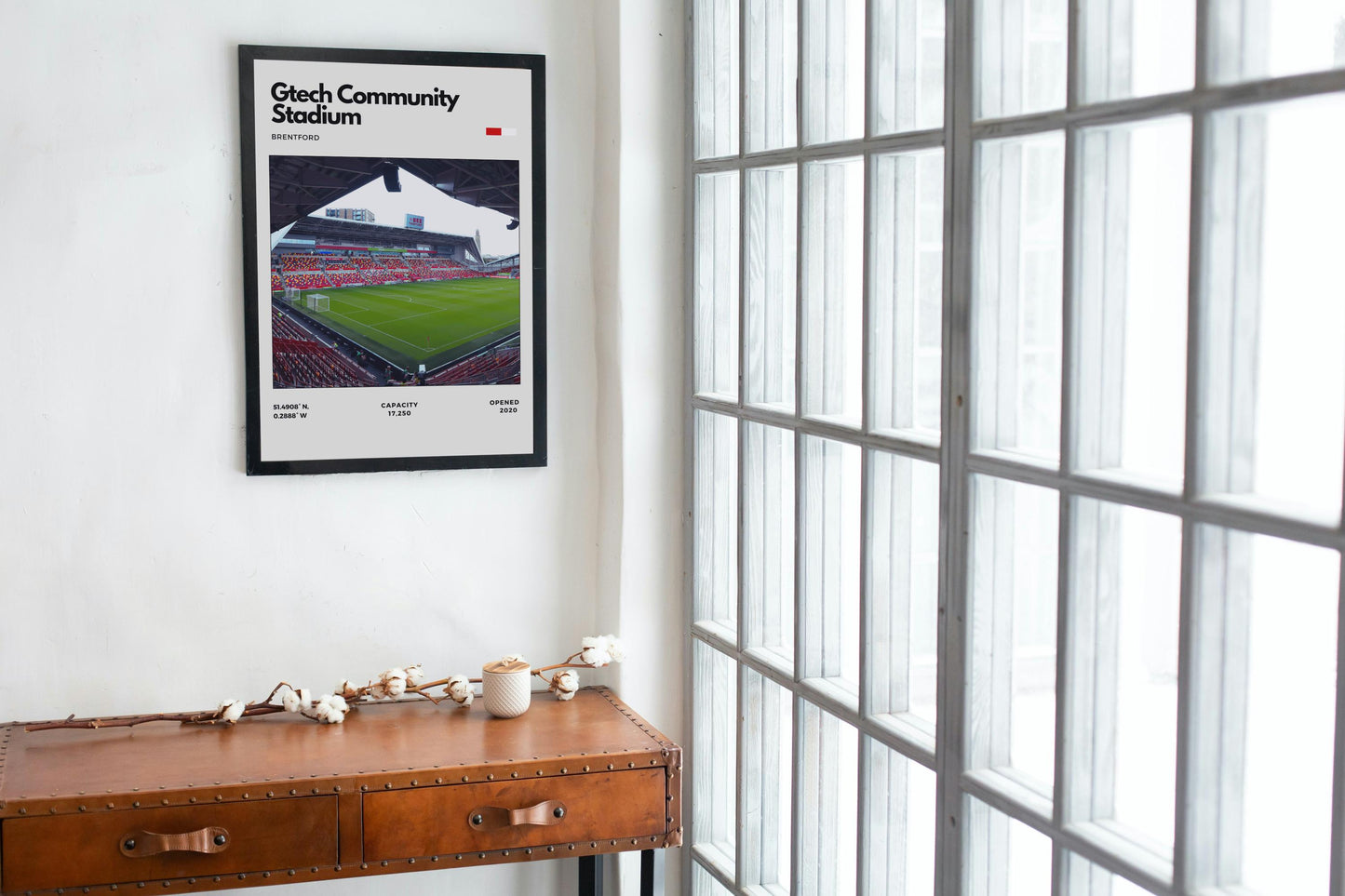 Gtech Community Stadium Poster - Home of Brentford Football Club