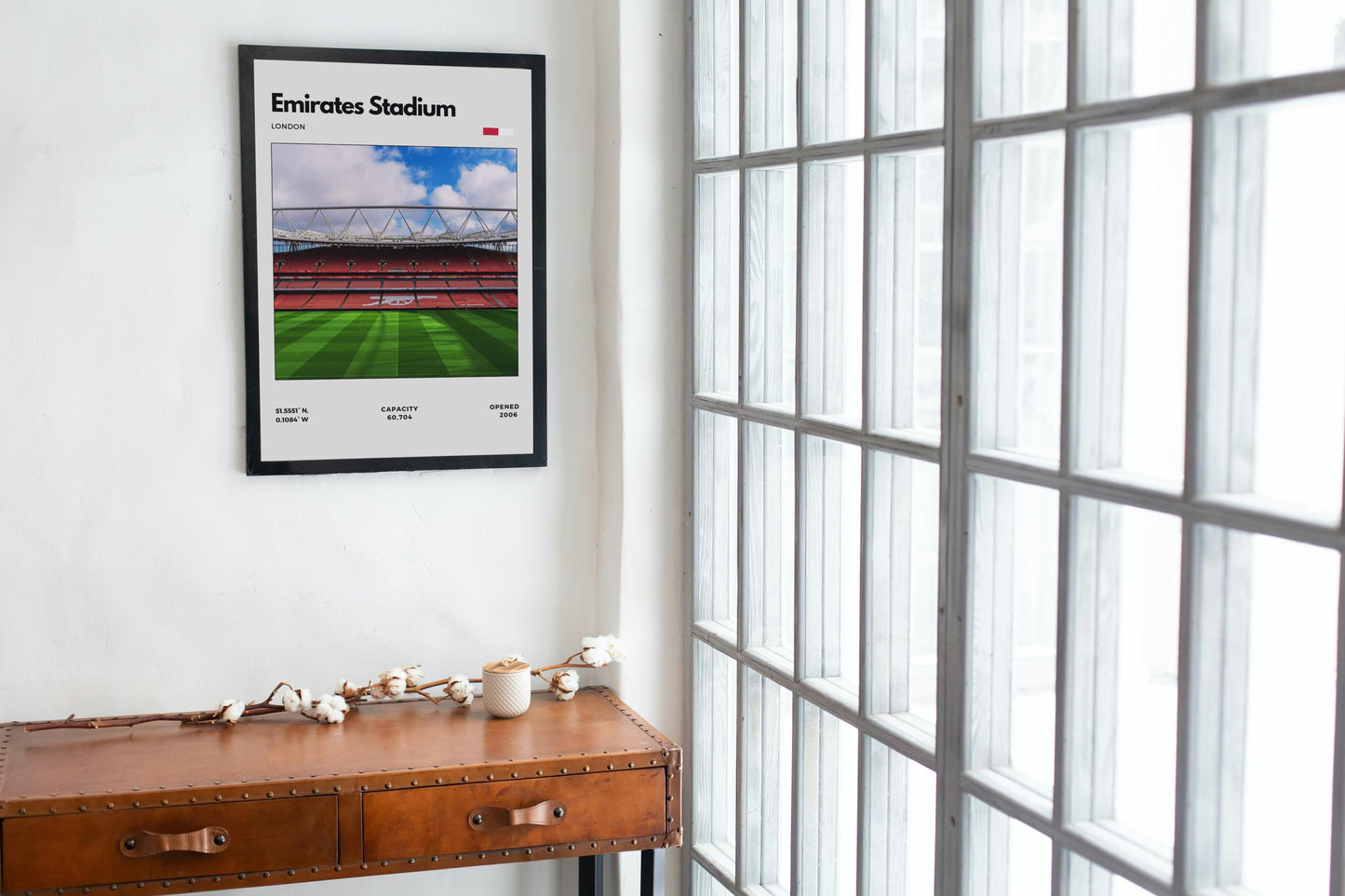 Emirates Stadium Poster – Home of Arsenal FC