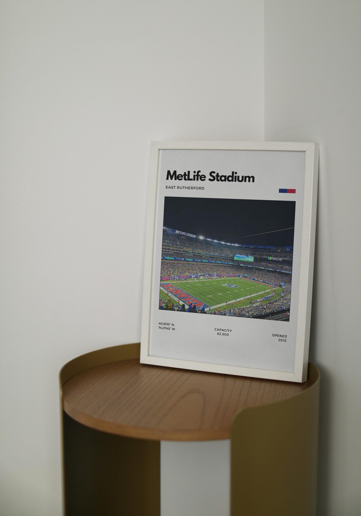 MetLife Stadium Poster - Home of the New York Giants