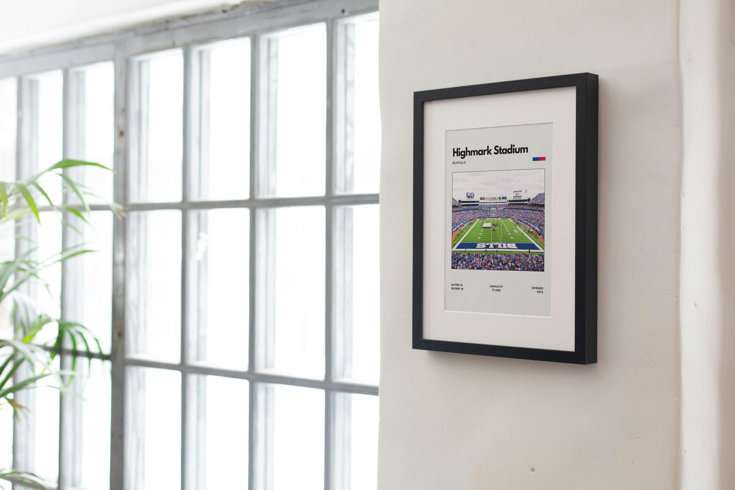Highmark Stadium Poster – Home of Buffalo Bills