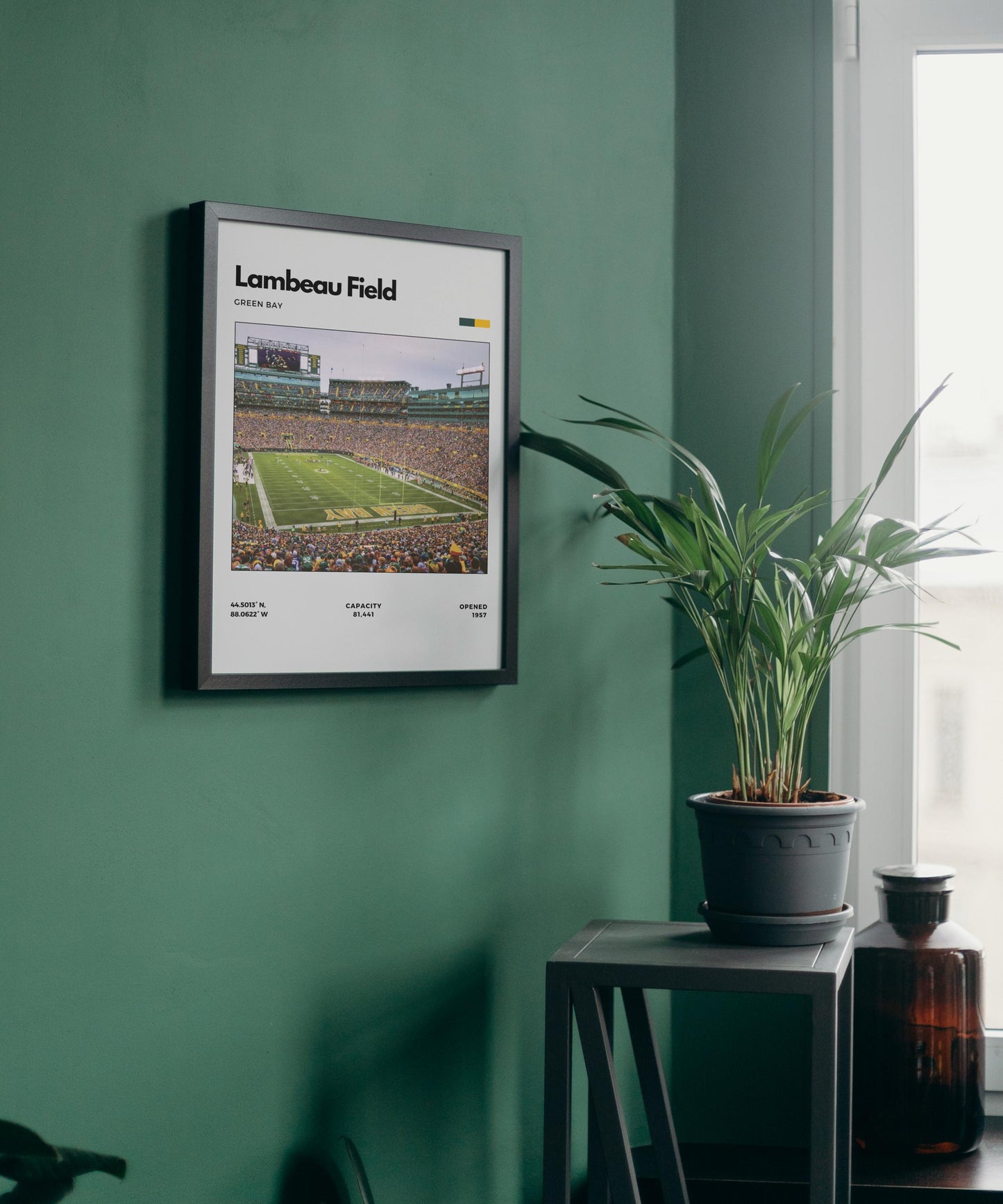 Lambeau Field Poster – Home of the Green Bay Packers