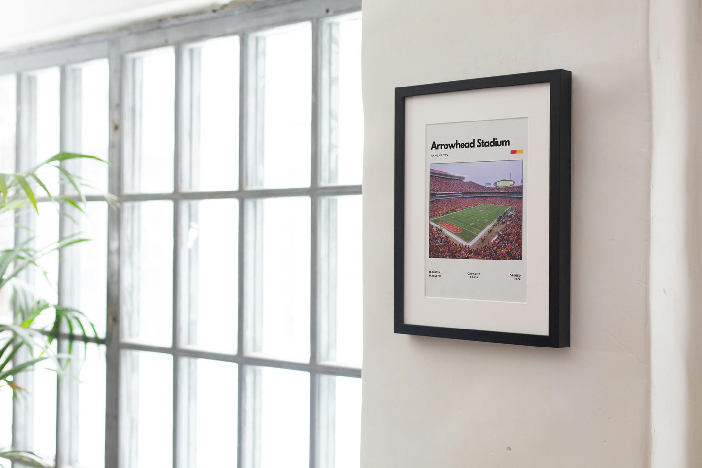 Arrowhead Stadium Poster - Home of the Kansas City Chiefs