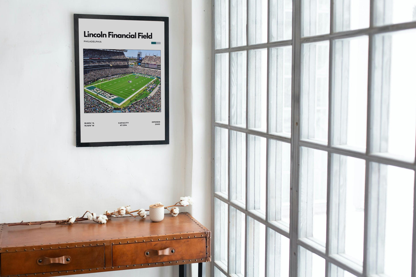 Lincoln Financial Field Poster – Home of the Philadelphia Eagles