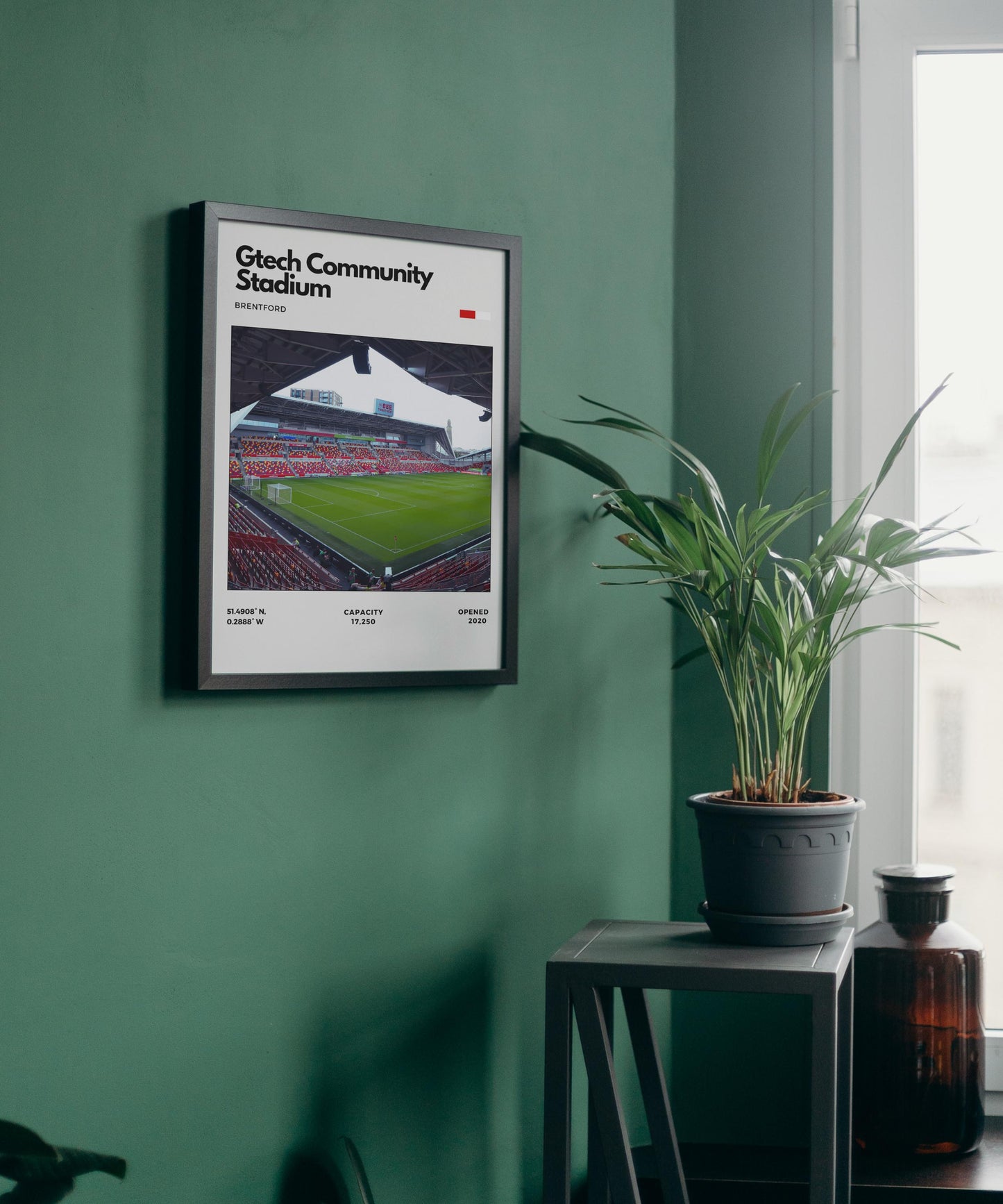 Gtech Community Stadium Poster - Home of Brentford Football Club