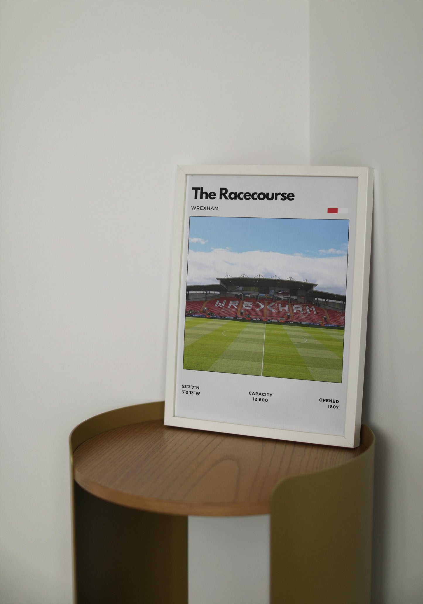 The Racecourse Stadium Poster – Home of Wrexham AFC