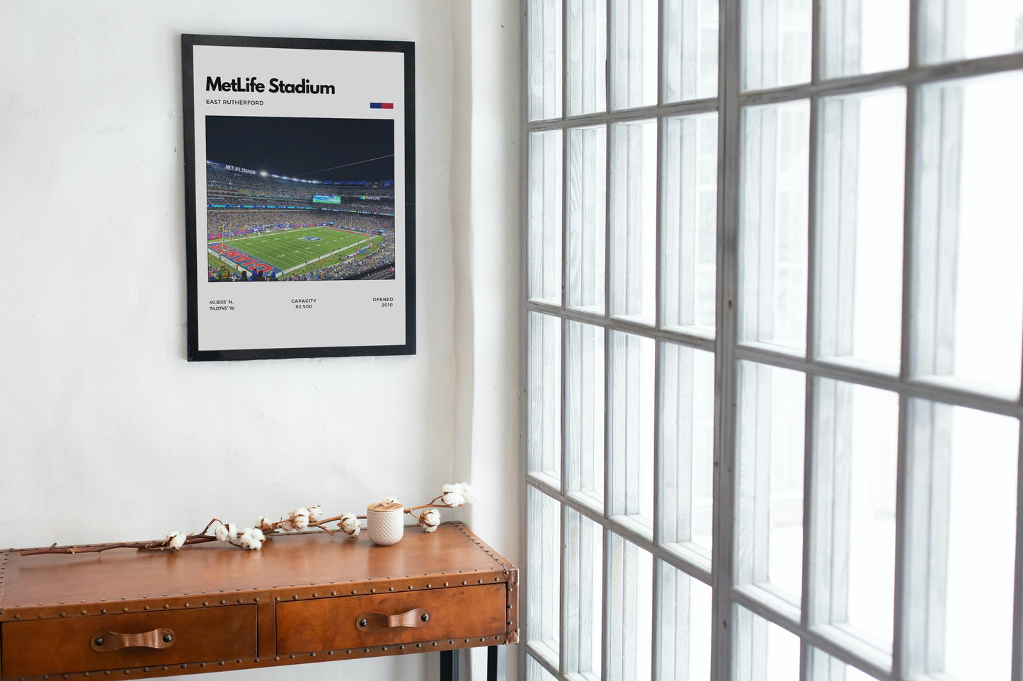 MetLife Stadium Poster - Home of the New York Giants