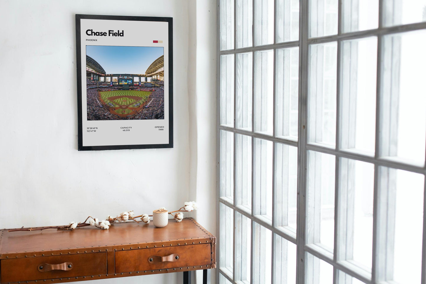Chase Field Poster - Home of the Arizona Diamondbacks