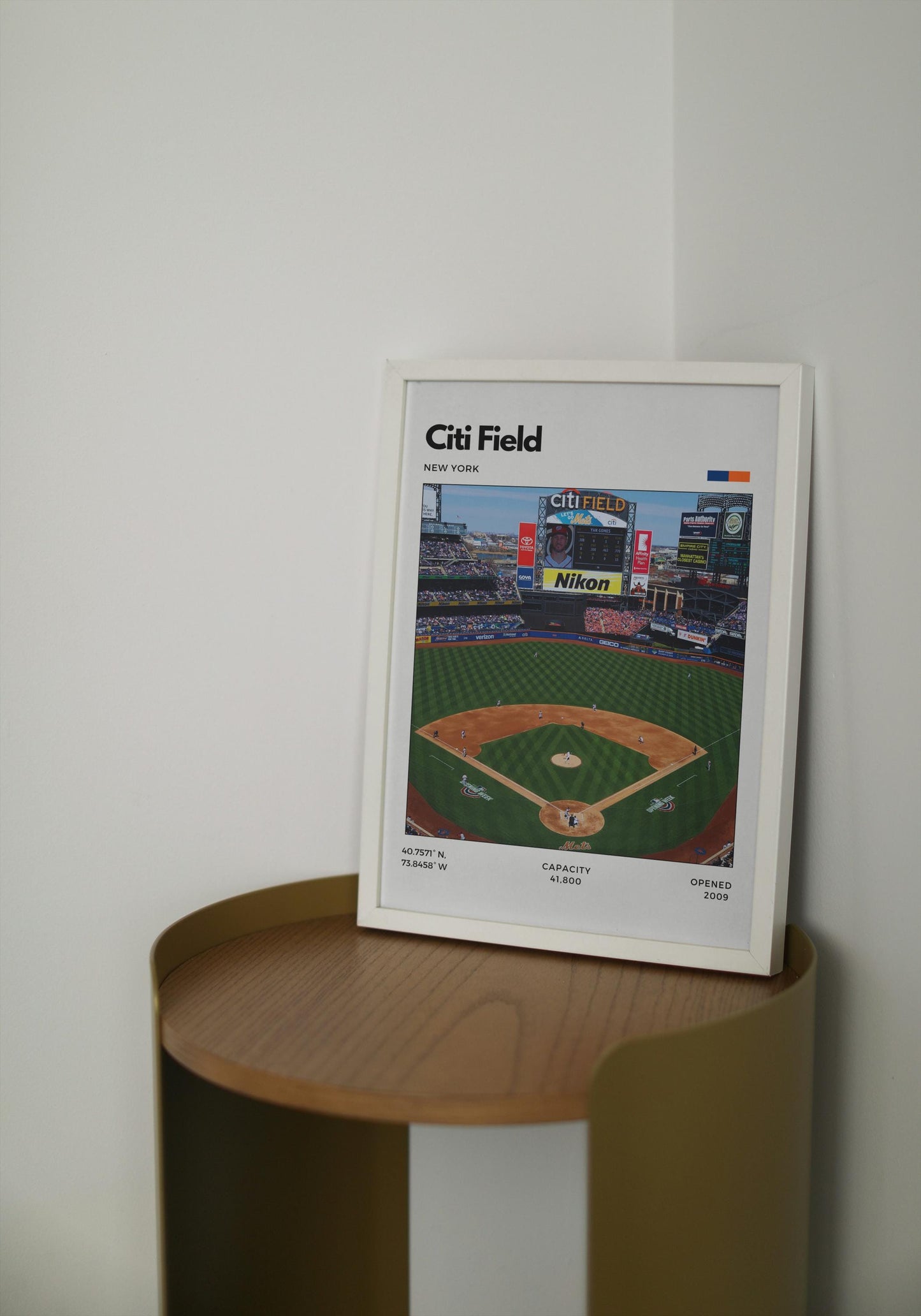 New York Mets stadium wall art