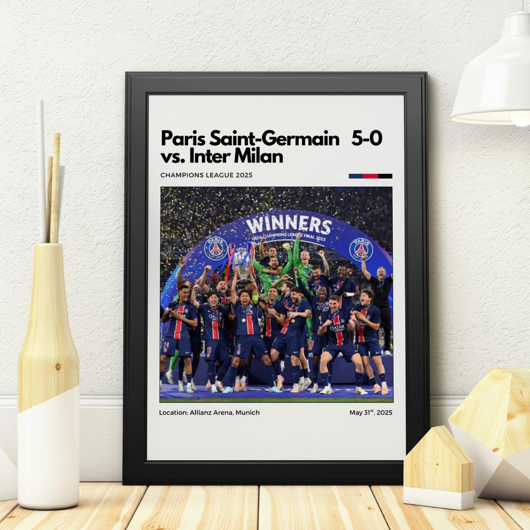 Paris Saint Germain - Champions League Winners 2025