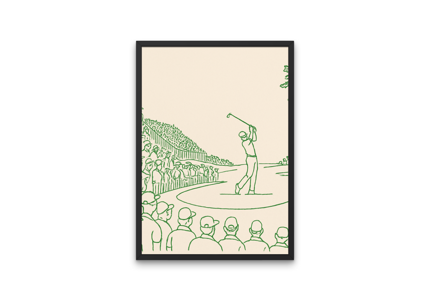 Tee Shot - 12th Hole Augusta