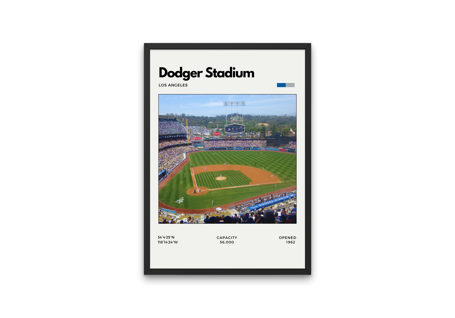 Dodger Stadium - Home of Los Angeles Dodgers