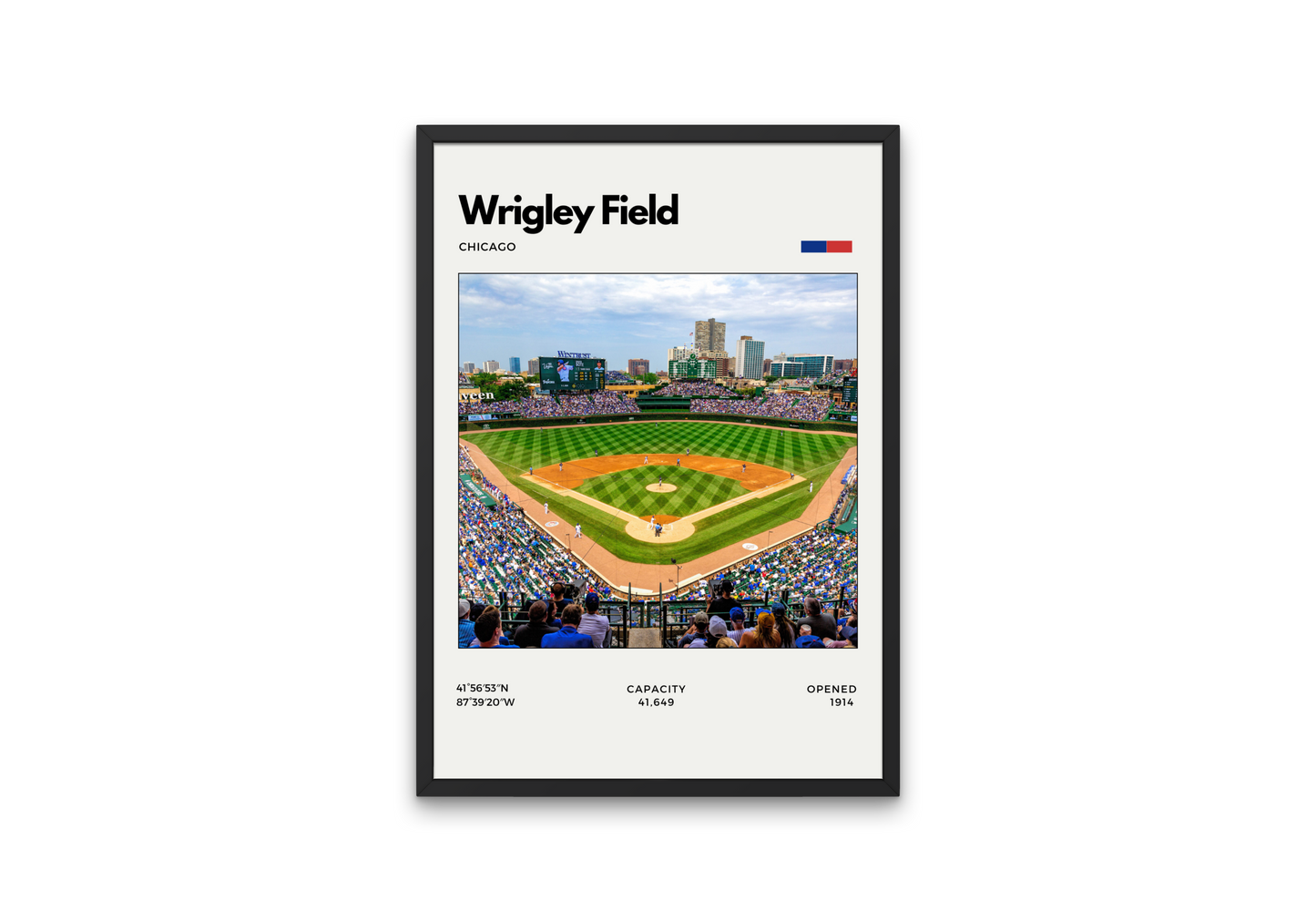 Wrigley Field - Home of the Chicago Cubs