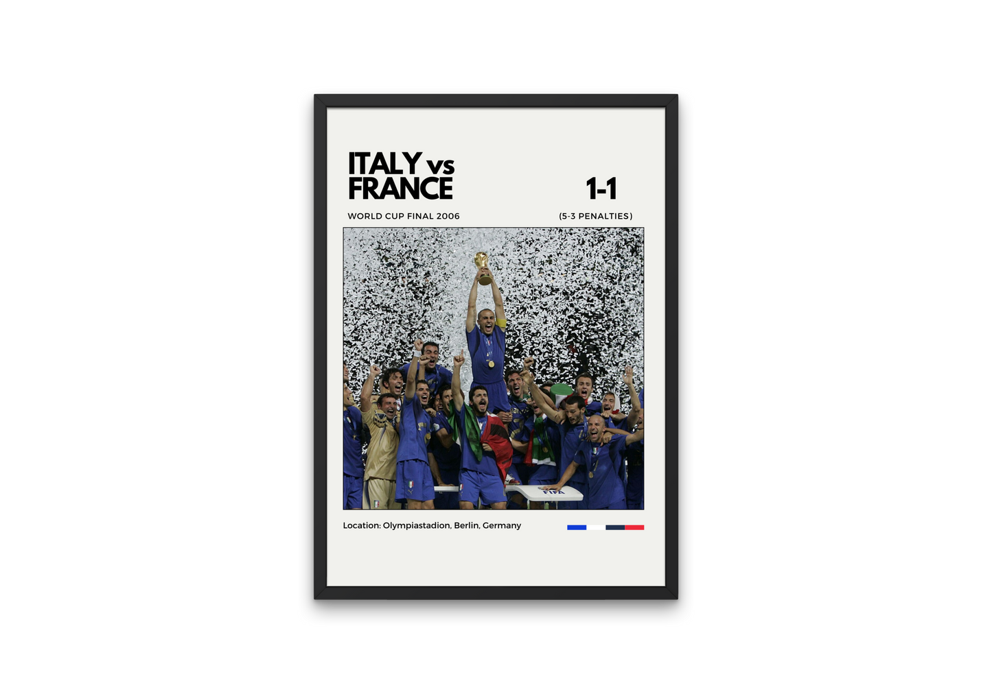 Italy World Cup 2006 Winners - Italy vs. France
