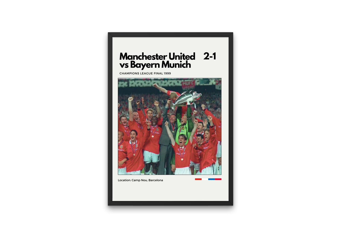 Manchester United - Champions League Winners 1999