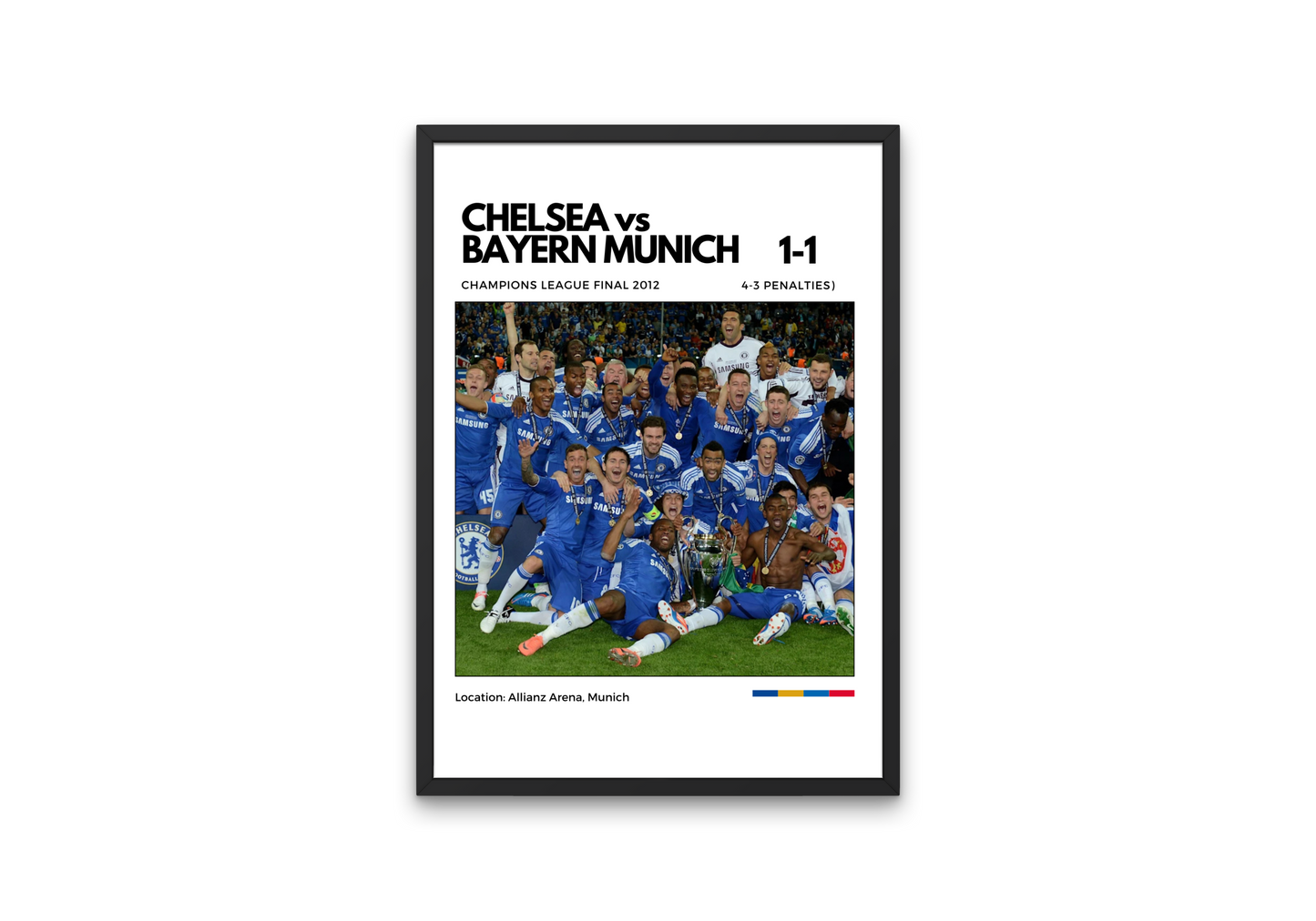 Chelsea FC - Champions League Winners 2012