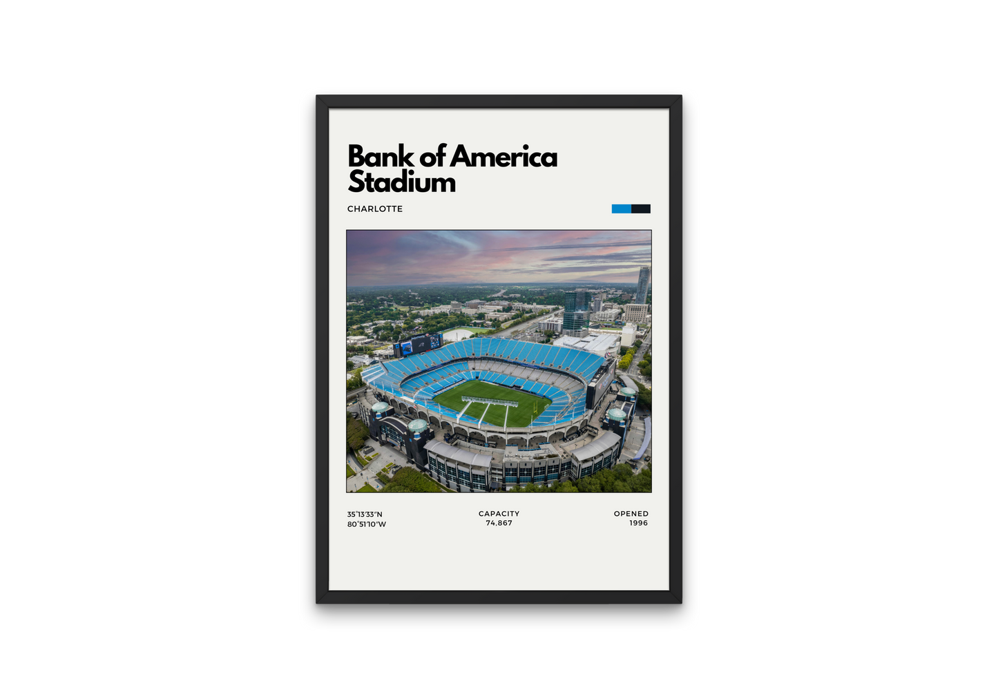 Bank of America Stadium Poster