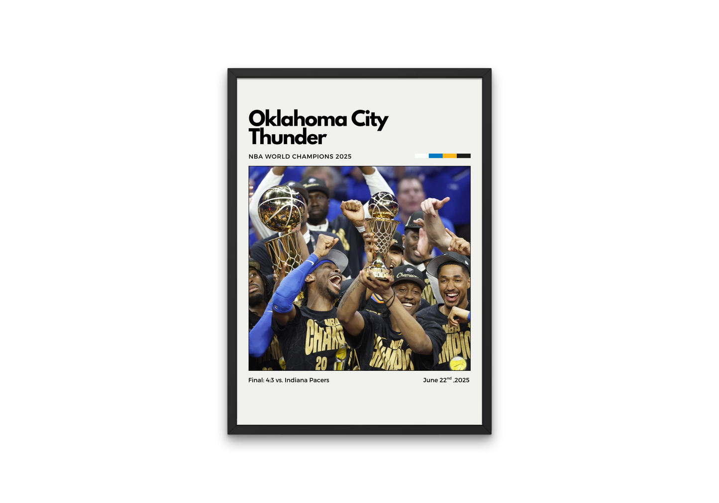 Oklahoma City Thunder 2025 NBA Champions