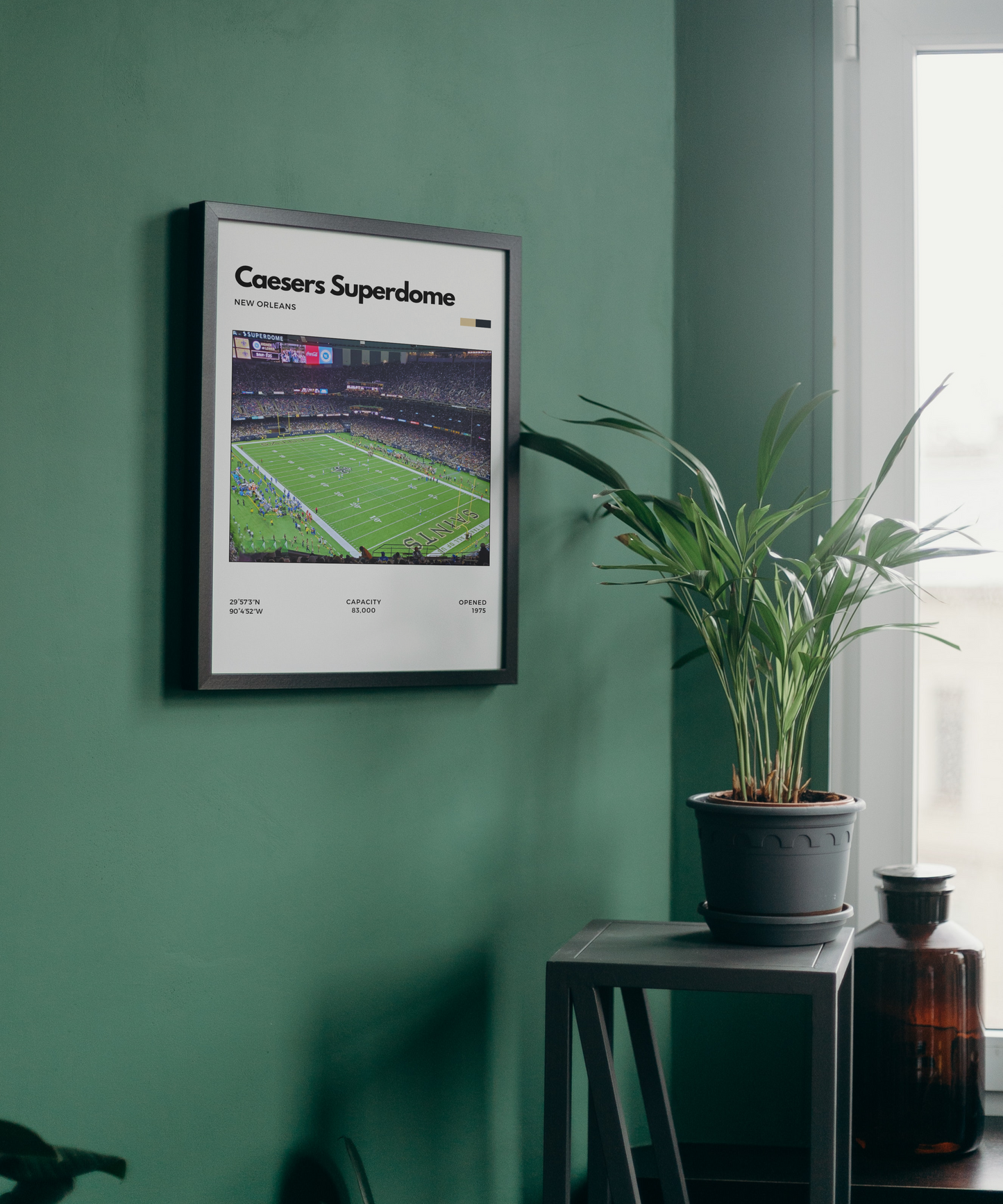 Caesars Superdome Poster - Home of New Orleans Saints