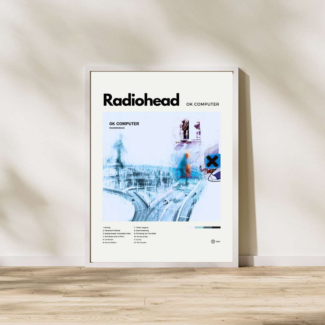 Radiohead OK Computer Album Cover Art Poster