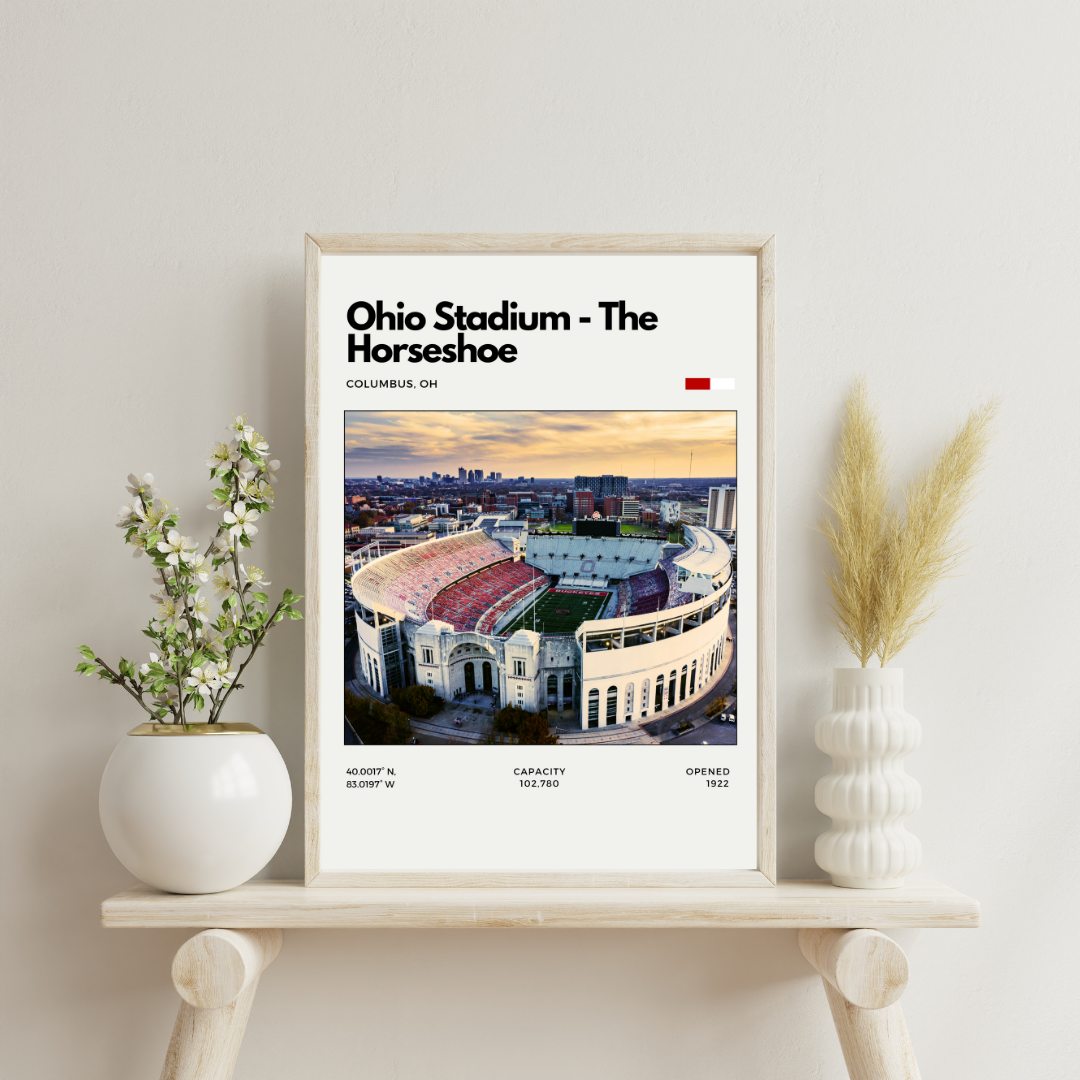 Ohio Stadium Poster