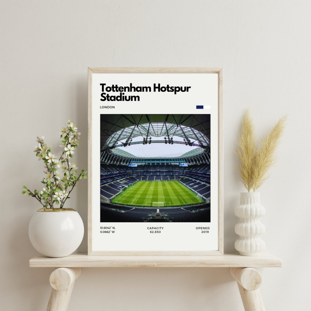 Spurs Stadium Poster