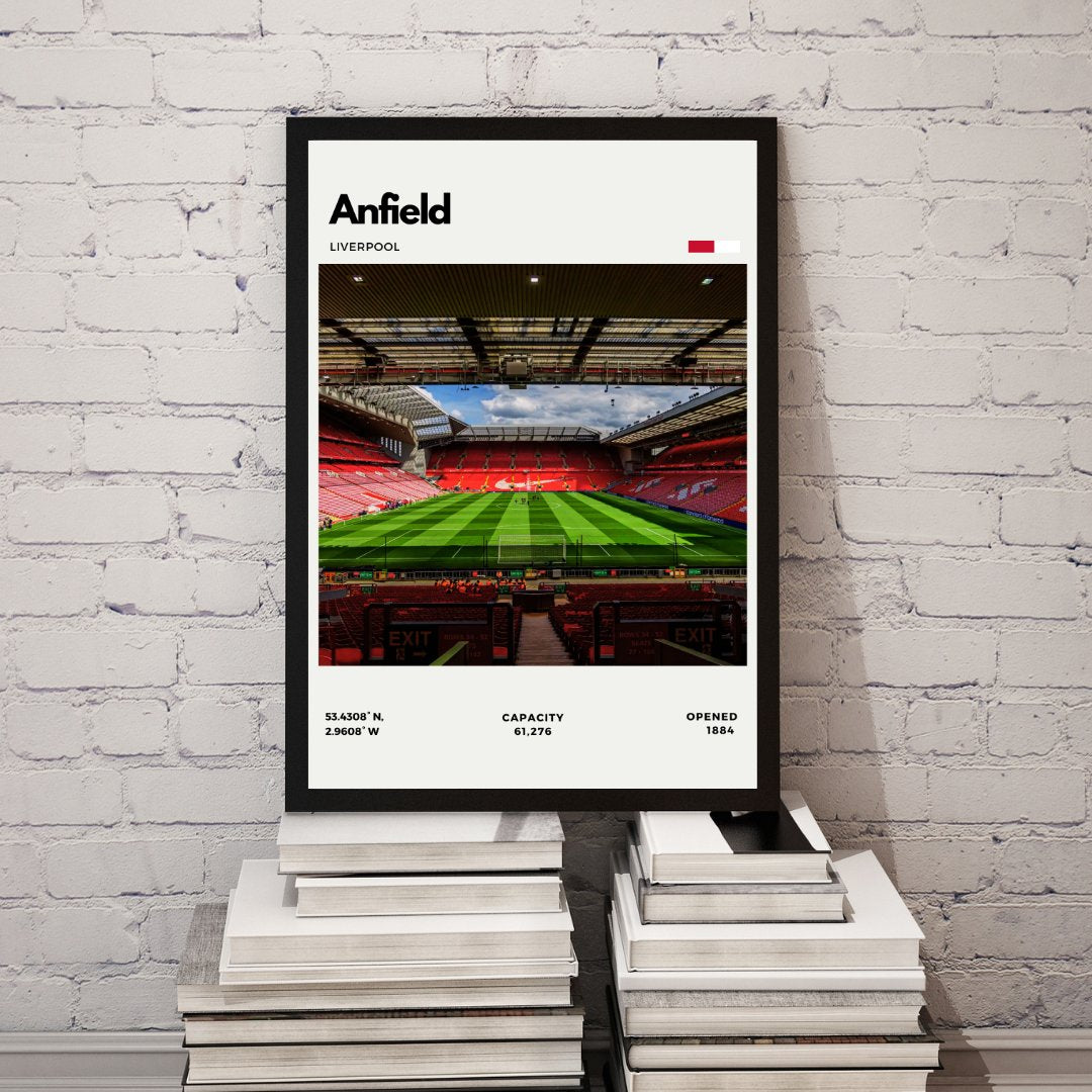 Anfield Stadium Poster