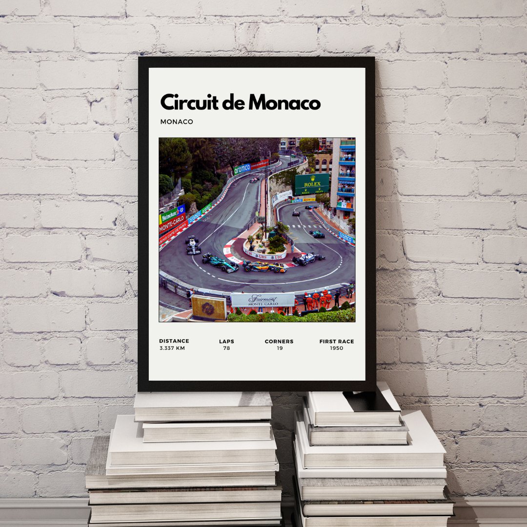 Monaco GP Poster