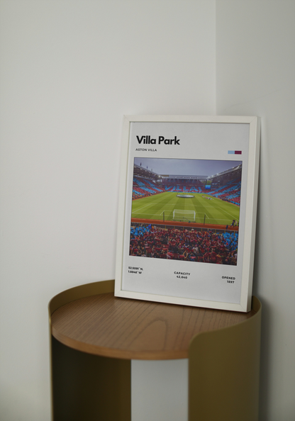 Villa Park Poster - Home of Aston Villa Football Club