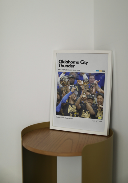 Oklahoma City Thunder 2025 NBA Champions