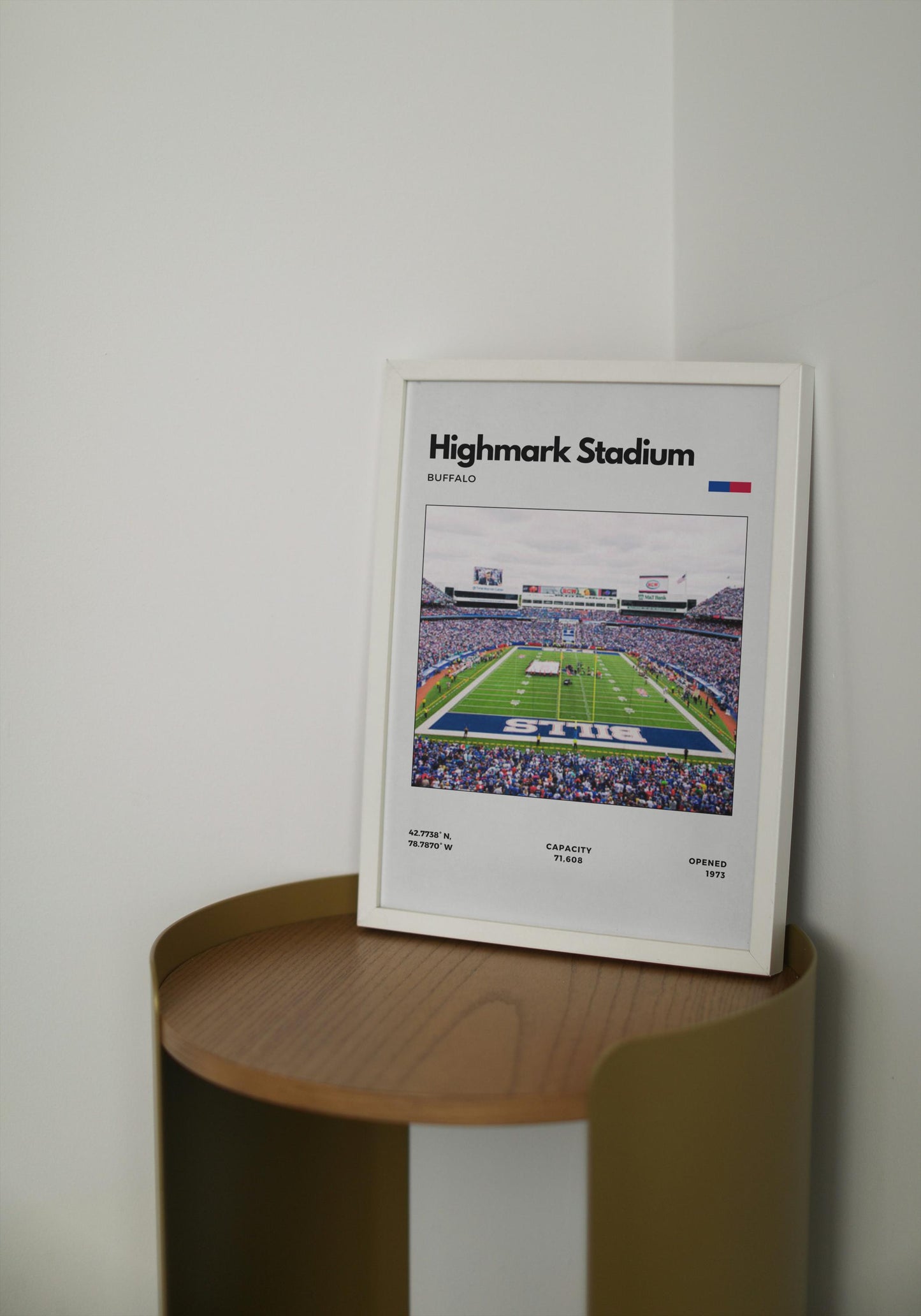 Highmark Stadium Poster – Home of Buffalo Bills