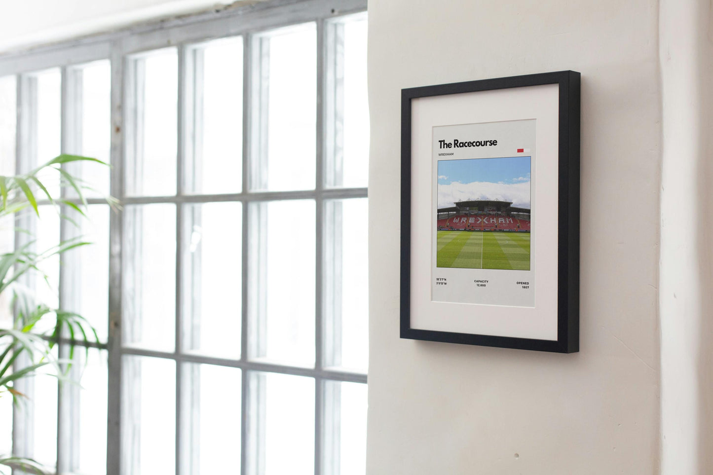 The Racecourse Stadium Poster – Home of Wrexham AFC