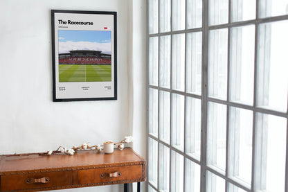 The Racecourse Stadium Poster – Home of Wrexham AFC