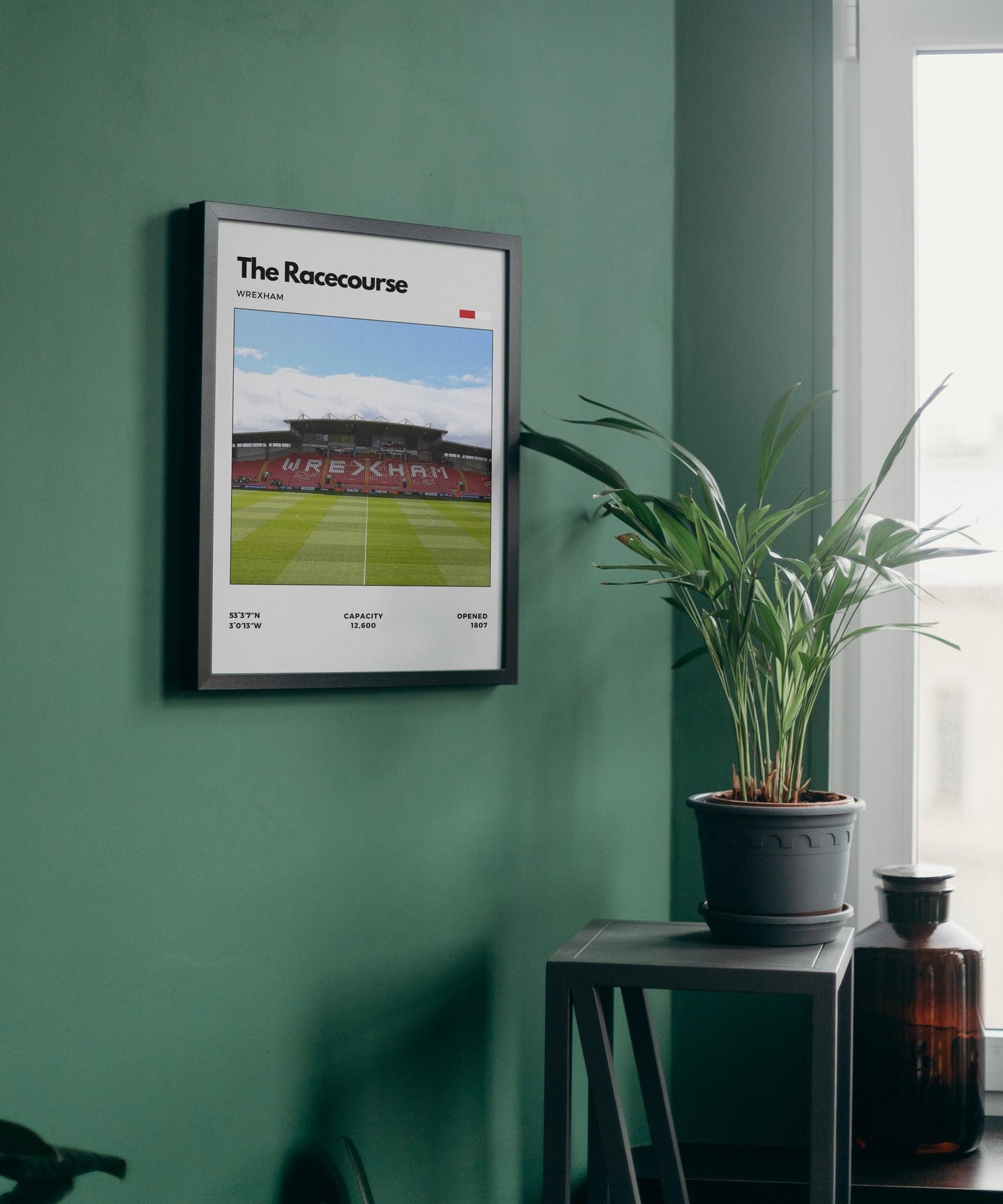 The Racecourse Stadium Poster – Home of Wrexham AFC