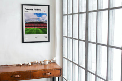 Emirates Stadium Poster – Home of Arsenal FC