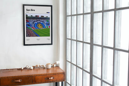 San Siro Poster - Home of Inter Milan
