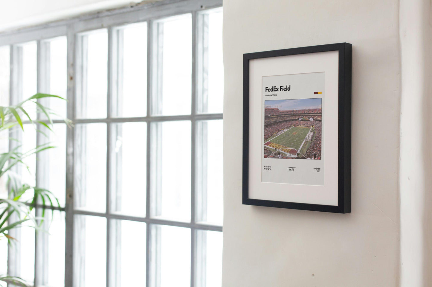 FedEx Field Poster - Home of Washington Commanders