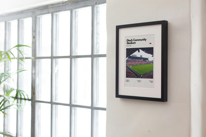 Gtech Community Stadium Poster - Home of Brentford Football Club