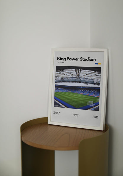 King Power Stadium Poster - Home of Leicester F.C.