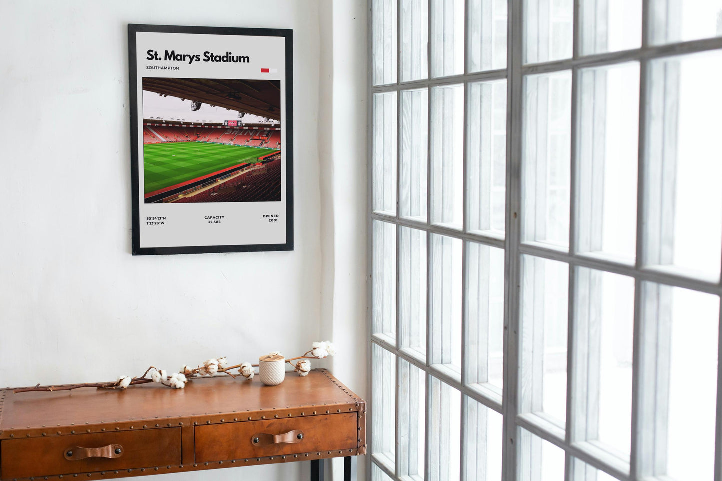 St Mary's Stadium Poster - Home of Southampton Football Club