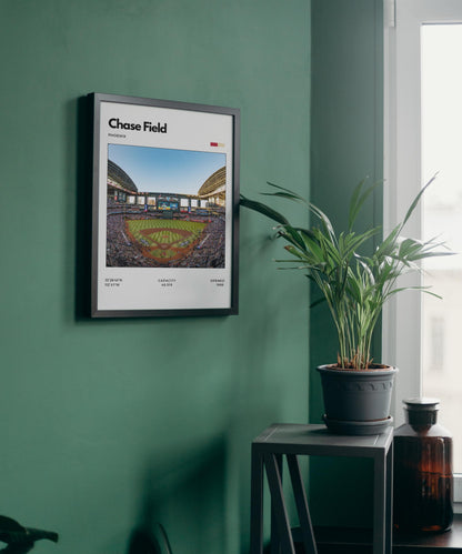 Chase Field Poster - Home of the Arizona Diamondbacks