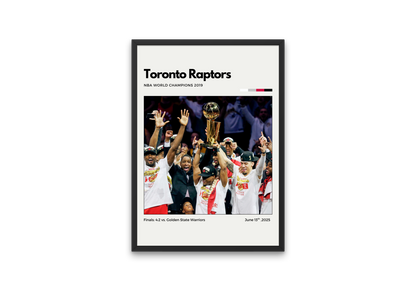 Toronto Raptors 2019 NBA Champions