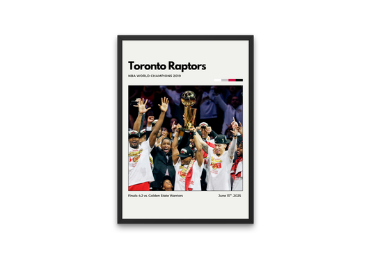 Toronto Raptors 2019 NBA Champions