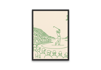 Tee Shot - 12th Hole Augusta
