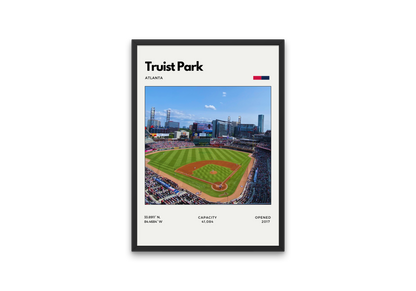Truist Park Poster - Home of the Atlanta Braves
