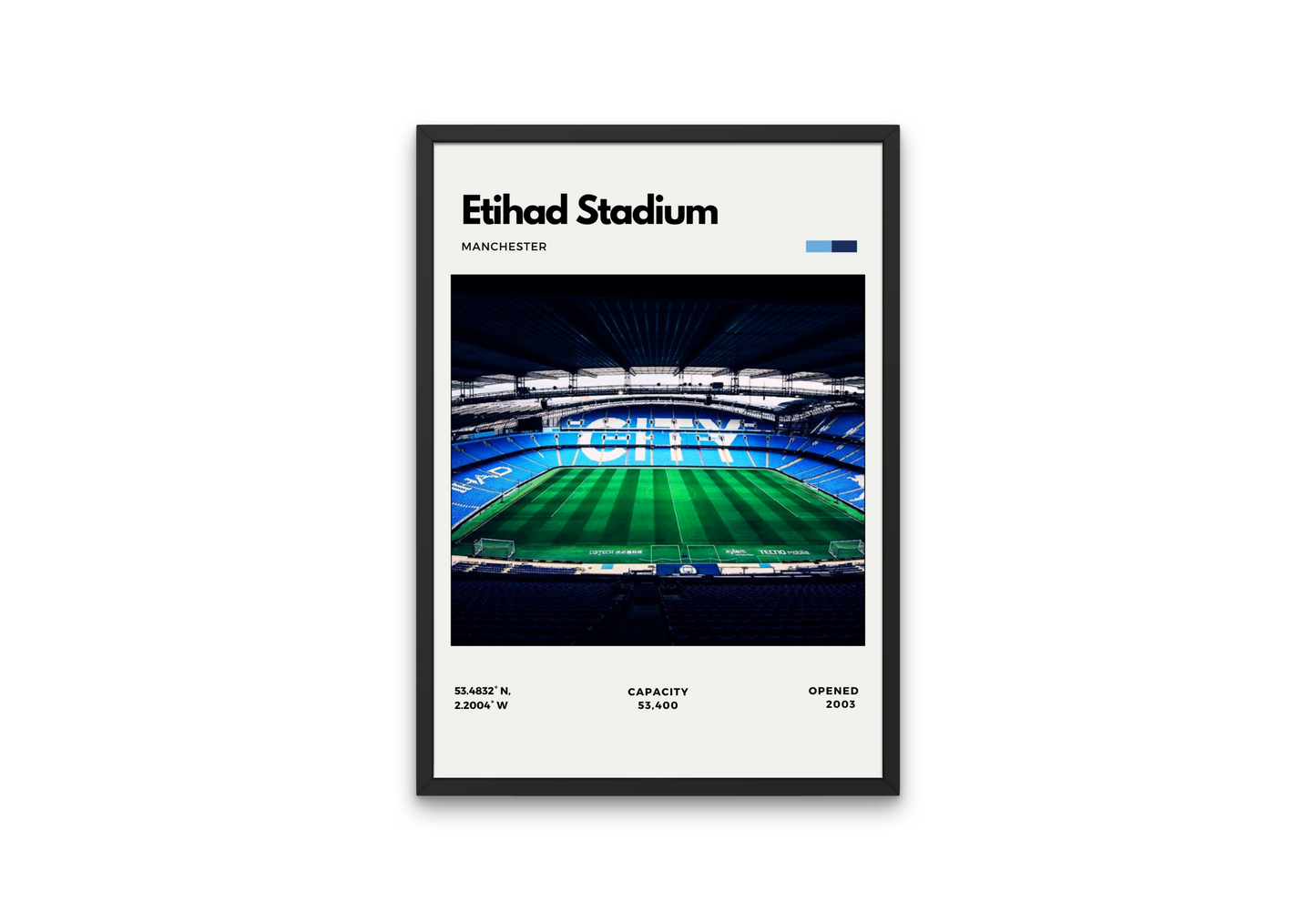 Etihad Stadium - Home of Manchester City