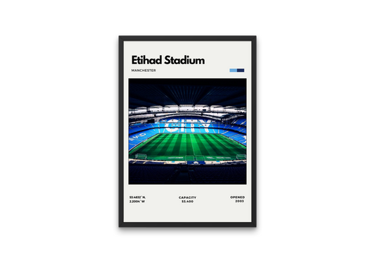 Etihad Stadium - Home of Manchester City